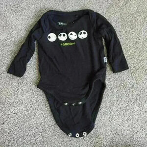 Little sleepies long sleeve Disney onesie Jack skellington preemie but runs big